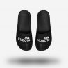 Czarne klapki basenowe Kubota - symbol komfortu i uniwersalnego stylu