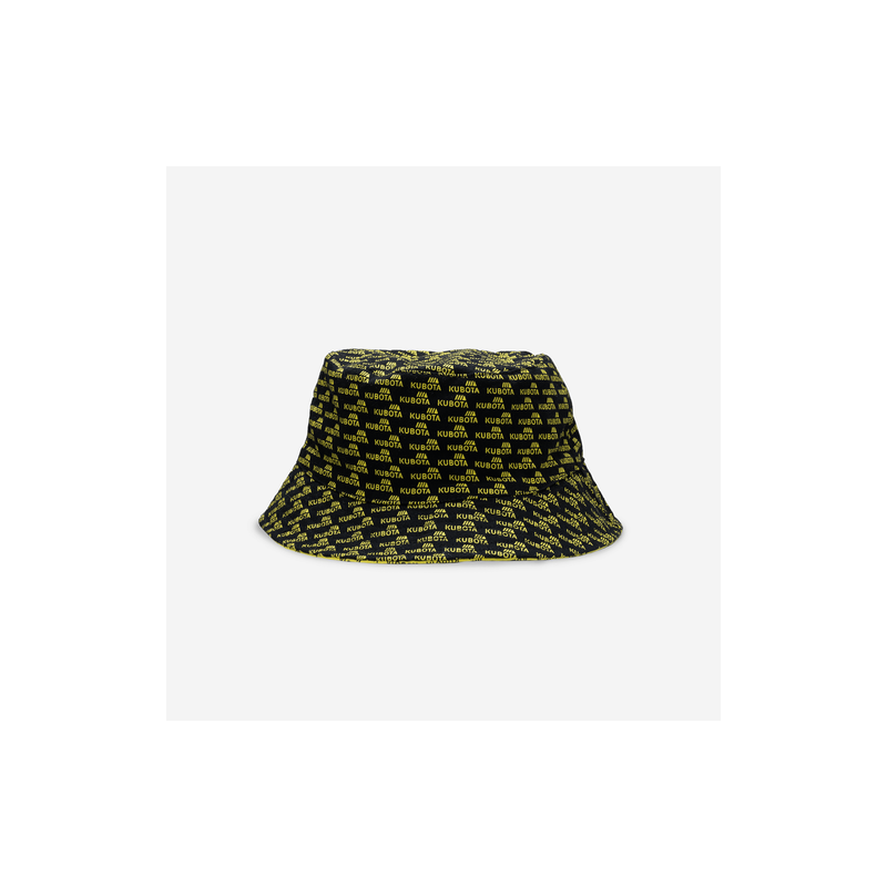 Kapelusz Bucket Hat Kubota Easy Żółty / Czarny