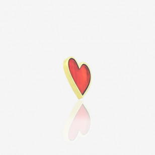 Pin Serce 'Red Heart'