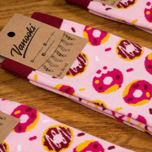 Skarpety kolorowe Donut pączki