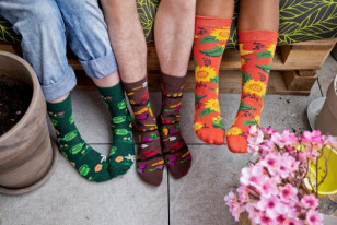 Skarpetki dla Ogrodnika od Rainbow Socks – Zestaw 3 Pary