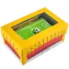 Zielone skarpetki z motywem piłki nożnej w stadionowym pudełku od Rainbow Socks
