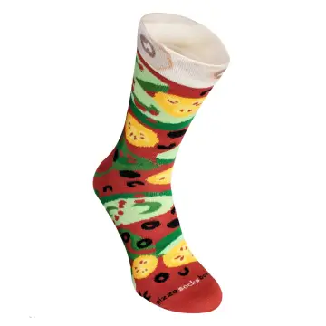 Wegańska pizza skarpetki od Rainbow Socks