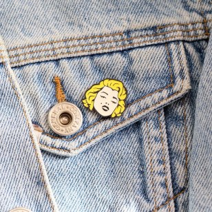 Pin "Boska Marilyn"