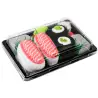 Zestaw dw贸ch par skarpetek sushi od Rainbow Socks: Nigiri z 艂ososiem i Maki z og贸rkiem