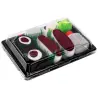 Zestaw dwóch par skarpetek sushi od Rainbow Socks: Nigiri i Maki z tuńczykiem