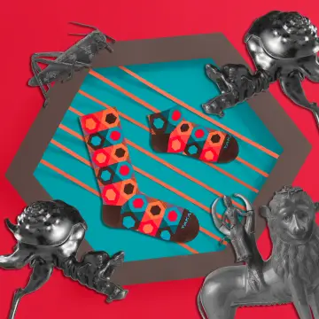 Skarpety bawełniane, długie, w kolorach brązów. Zobacz na skarpetoholik.pl