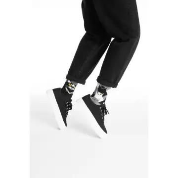 Skarpetki Many Mornings - Black Cat