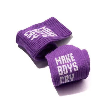 Make Boys Cry - skarpetki z napisami